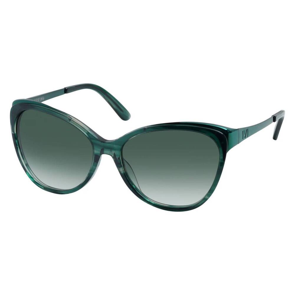 NEW IVI VISION women's daggerwing sunglasses in green